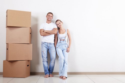 Local removal team planning a house move in Kingston upon Thames
