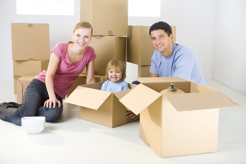 Removals team planning a local move in Kingston upon Thames