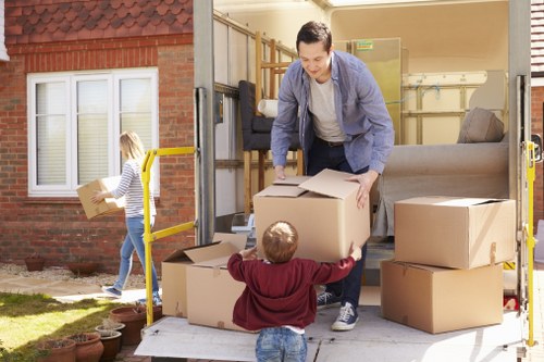 Apartment moving service in Kingston with attention to stairways and shared entrances