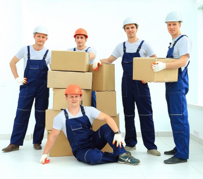 Resolved complaint paperwork beside moving boxes