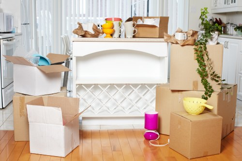 Removal specialists handling belongings in Kingston Upon Thames
