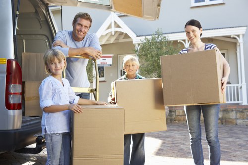 Load-based moving quote example for a flat near Kingston town centre