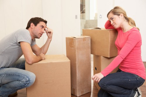 Organised student moving checklist and boxes for Kingston upon Thames relocation